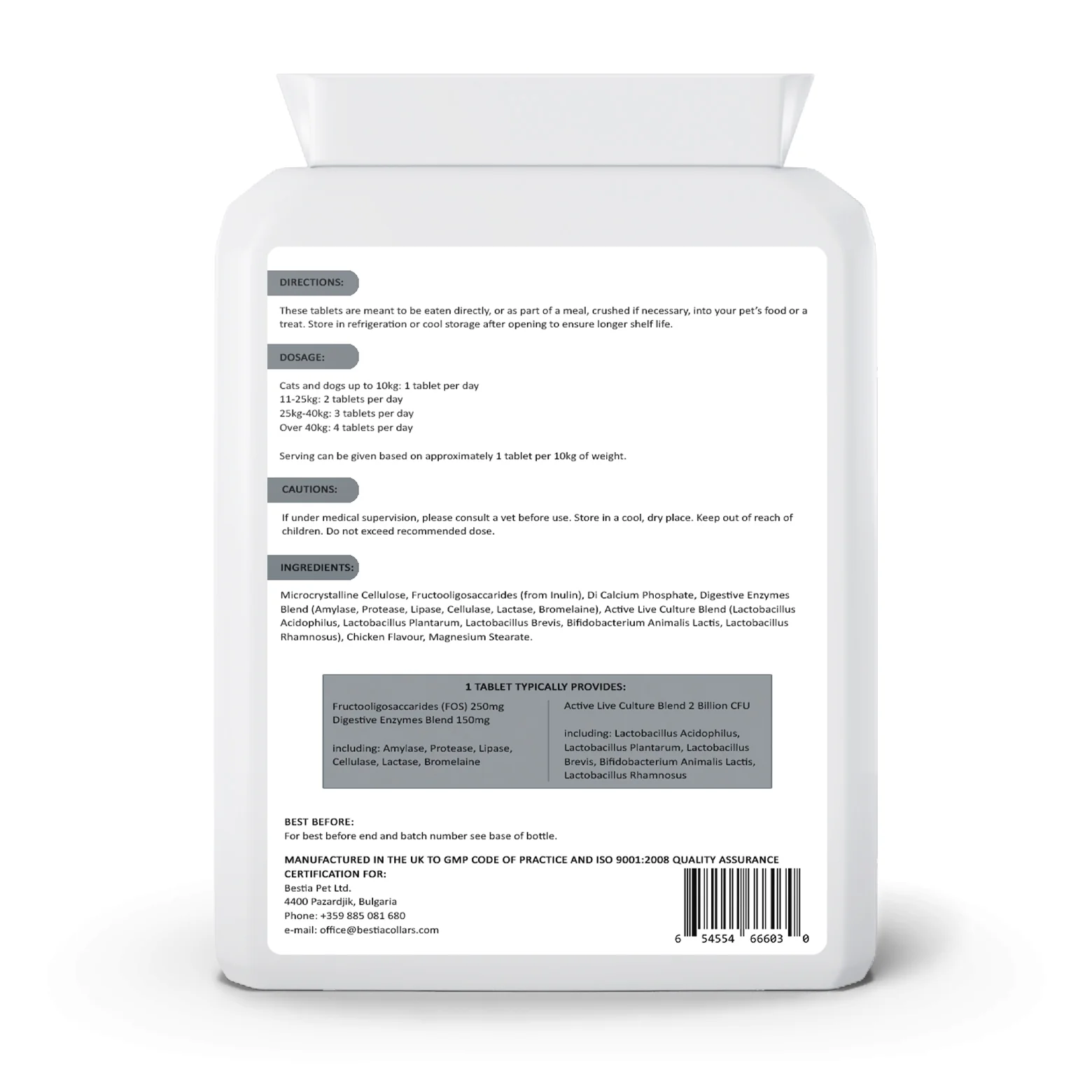 Bestia Dog Sport PRObiotics - Image 2