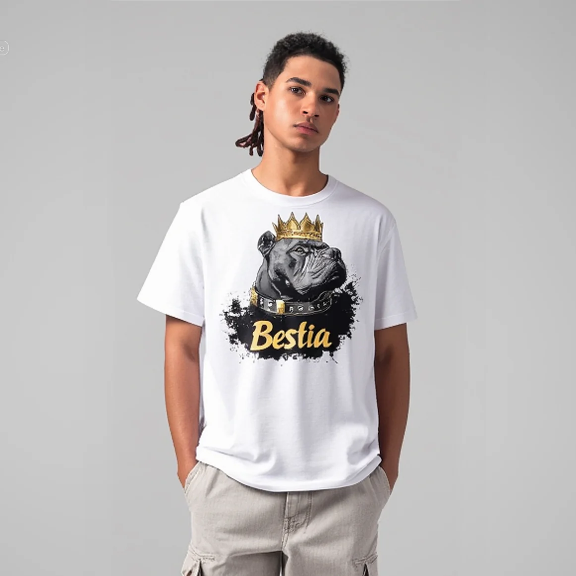Cane Corso T-shirt White V1 - Image 3