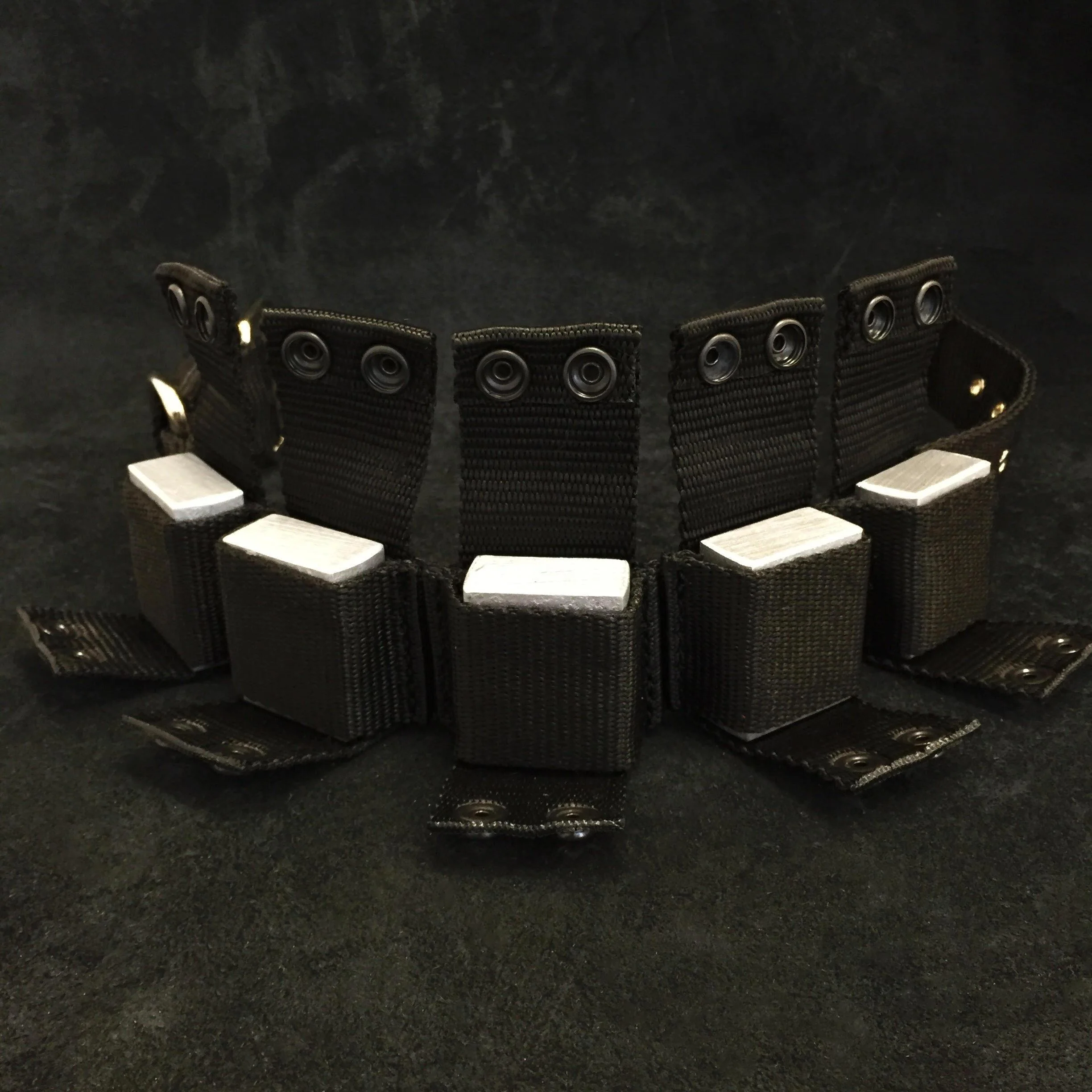 Weighted dog training collar. Large breeds. 5 lbs total. removable weights - Image 3